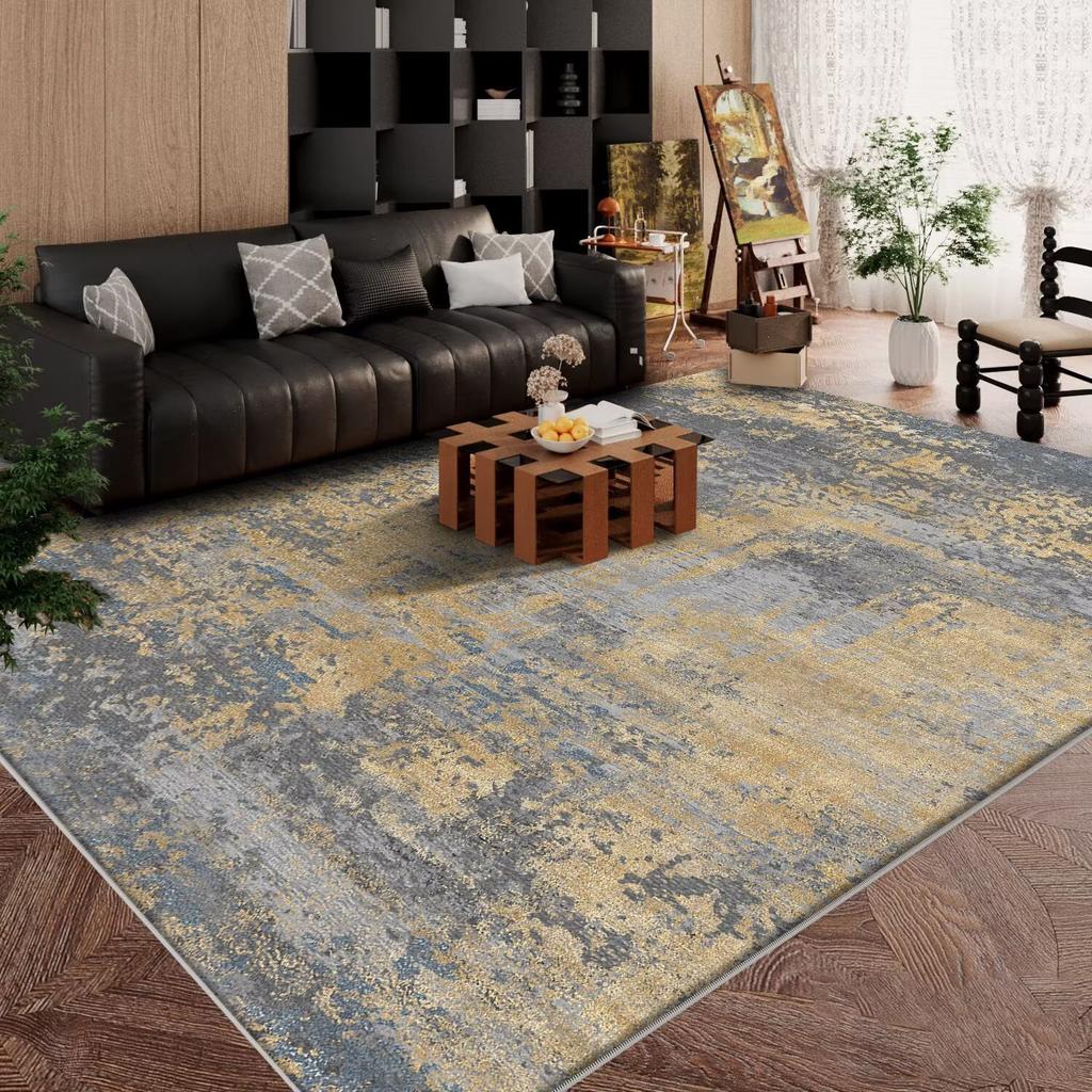 Minimalist Carpets Light Luxury Living Room Bedroom Decor Soft non-slip Rug Large Area Cloakroom study Floor Mat Easy cleaning