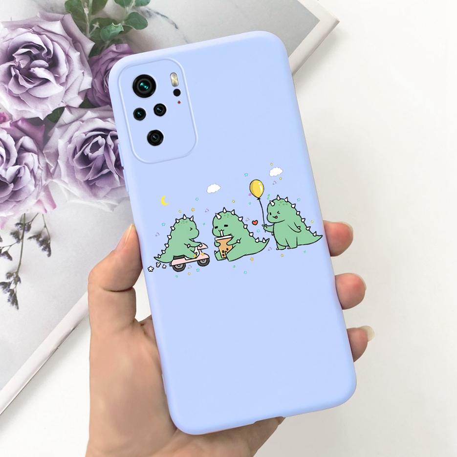For Xiaomi Redmi Note 10 Case Redmi Note 10S Cute Astronauts Cartoon Cover Soft TPU Phone Cases For Redmi Note 10 Pro Max Bumper