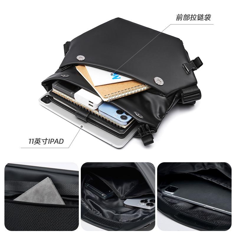 Crossbody Bag, Men's Large-capacity Trendy Workwear, Single-shoulder Bag, Cycling Messenger Bag, Backpack, Men's Bag