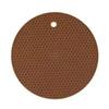 Silicone Beverage Coaster, Honeycomb Placemat for Coffee Cup, Mug, Glass Drink Mat, 1 Piece Set