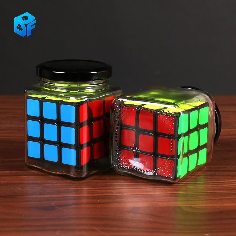 Romantic Northern Magic Bottle: Creative Rubik's Cube Gift for Girls