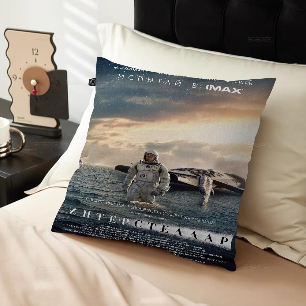 Classic Movie Interstellar Pillow Gift Home Office Decoration Pillow Bedroom Sofa Car Cushion CoverPillow Case
