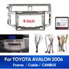 2006 Toyota Avalon 9-дюймовий Android-екран Навігаційна рамка Аудіо-візуальна панель Кронштейн