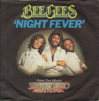 Płyta 7-calowa BEE GEES - Night Fever RSO002 RSO 1978 UK Pop Używana