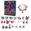 Stitch Mickey Christmas Advent Calendar Bracelets Xmas Countdown Calendar Diy Jewelry Making Kit Girls Surprise Gift