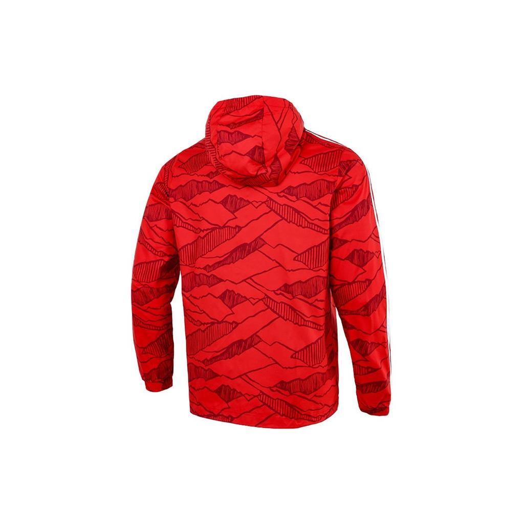 Adidas Jackets Men's Red Hooded Moderate Other GR0683