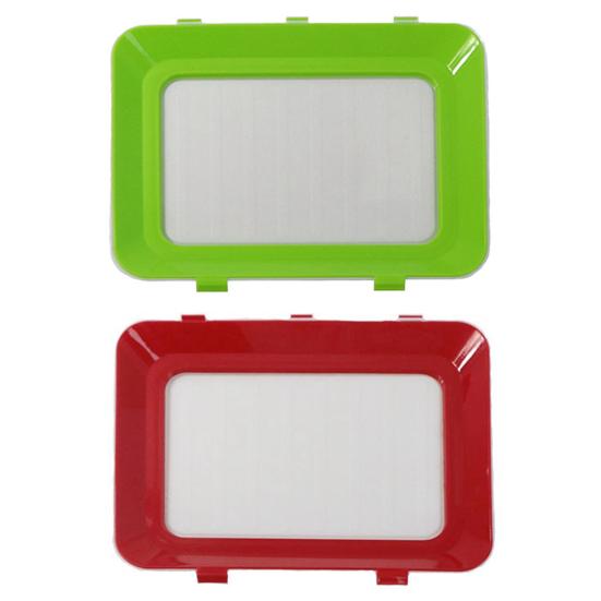 Cold Meat Containers for Fridge Vacuum Freshness Food Storage Tray BPA-Free Airtight Container for Meal Prep