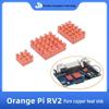 Orange Pi RV2 Pure Copper Heatsink & Adhesive Cooler for Development Board CPU