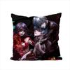 Anime Tokyo Ghoul Pillow Case For Car Sofa Decorative Home Doublesided Print Plush Square Throw Pillow Cushion Cover