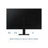 Gaming-Monitor Samsung LS27D700EAUXEN 4K Ultra HD 27" 60 Hz