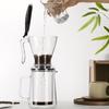 Innovative Coffee Dripper Filter Cup With 650ML Borosilicate Glass Carafe For Home Pours-Over Brewing And Office Use B03E