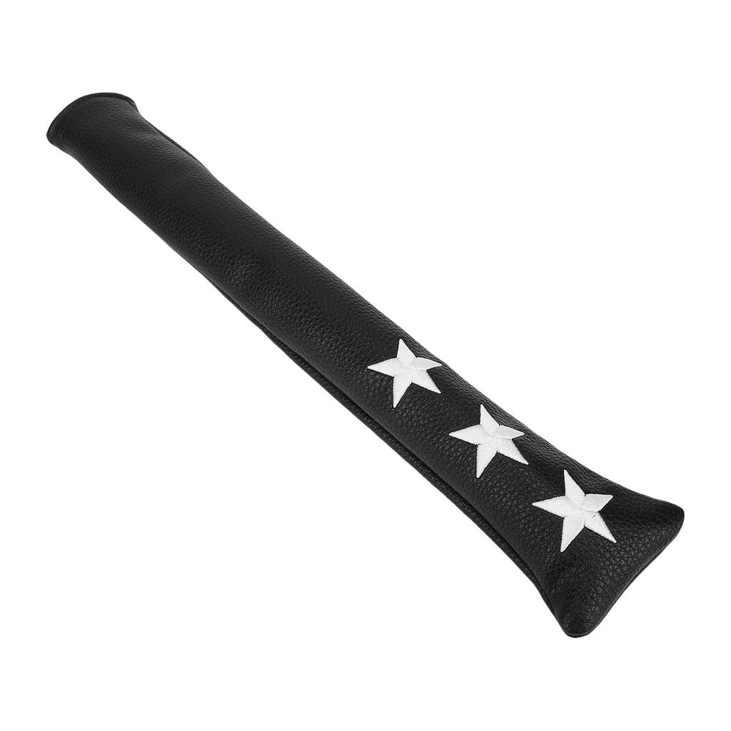 Alignment Stick Cover Water Proof PU Plush Lining Star Embroidery Alignment Stick Protector Case for Outdoor Training