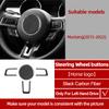 Real Carbon Fiber For Ford Mustang 2015-2022 Center Console Gear Shift Panel Trim Cover Tuning Stickers Car Interior Accessories
