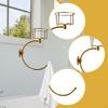 Bathroom Towel Hand Holder Metal Elegant Accessories Hanger Candle Decor for Farmhouse