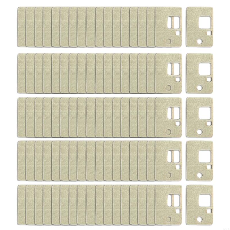 

100 Pcs Embroidery Floss Organizers Floss Drops Wooden Crosses Stitching Sewing Tools Thread Drops for Efficient Storage X3UC