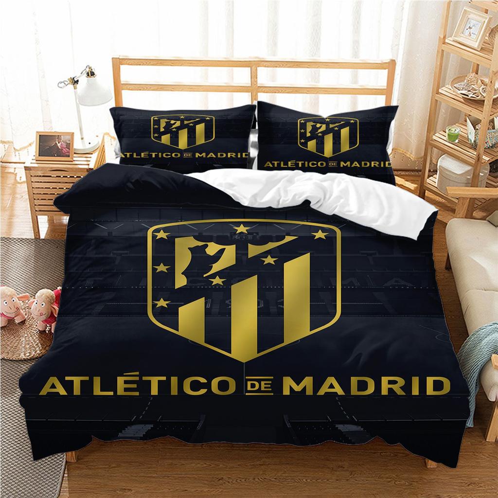 Bedding Four-Piece Set, Digital Printing Bedding, Football Basketball Quilt Cover Printing
