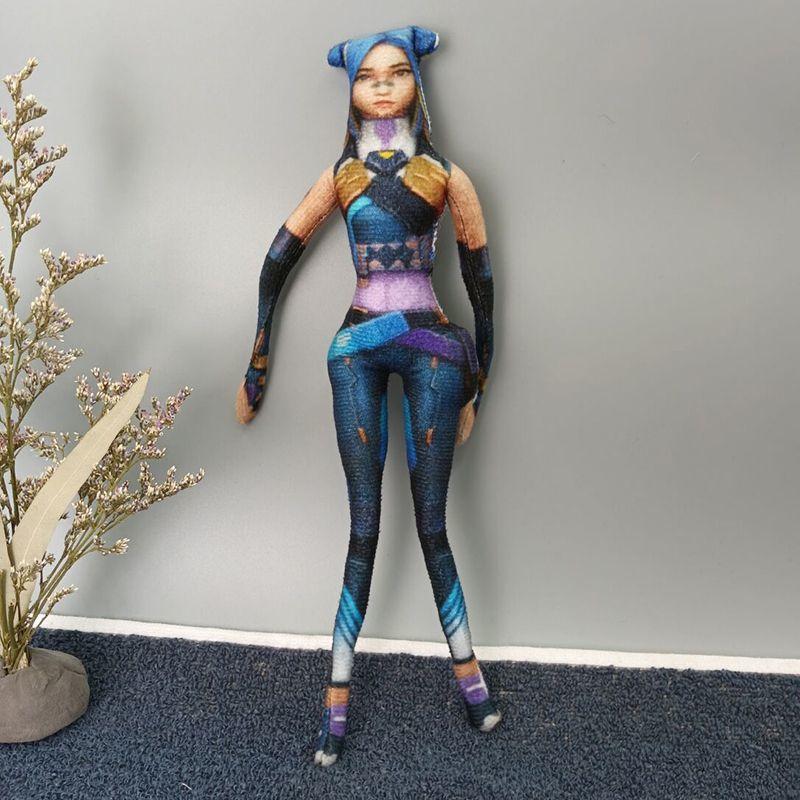 25cm Valorant Action Model Toy Flexible Poseable Character Creative Collection Gift for Fans Desk Decoration