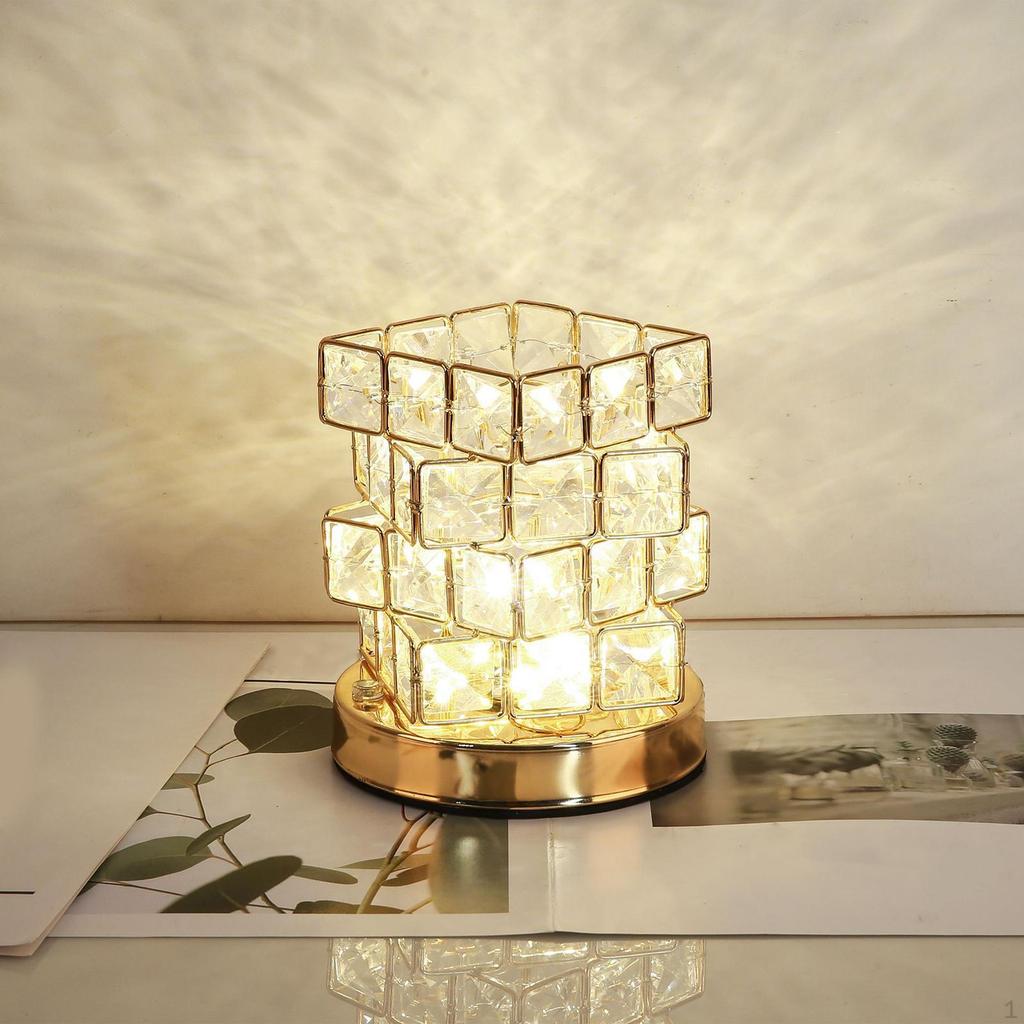 Table Lamp Tabletop Creative Night Light for Office Living Room Home Decor