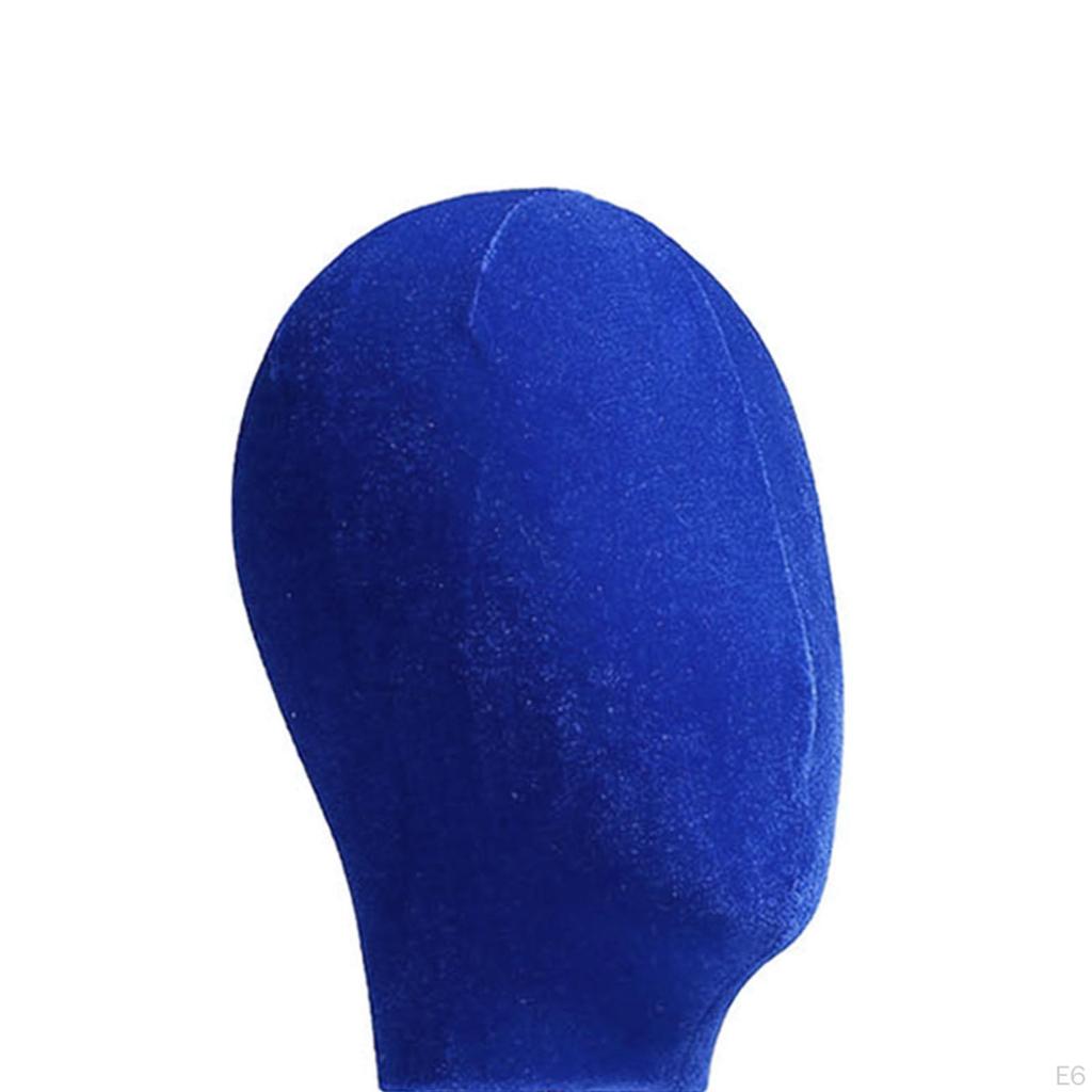 Head Model ,Display Rack Stand Wig Hat Adjustable, Stainless Steel Fashion Detachable