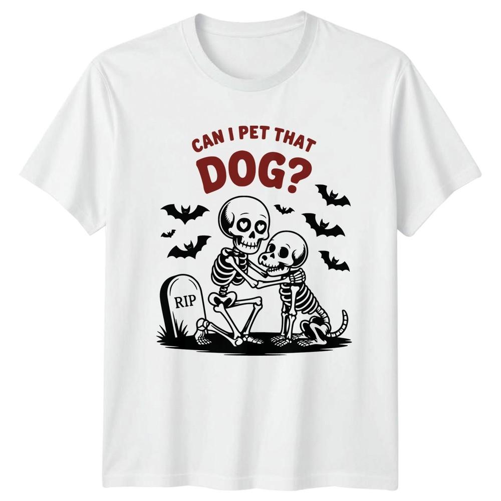 Can I Pet That Dog TShirt Spooky Dog Halloween Halloween Gift For Him And Her S