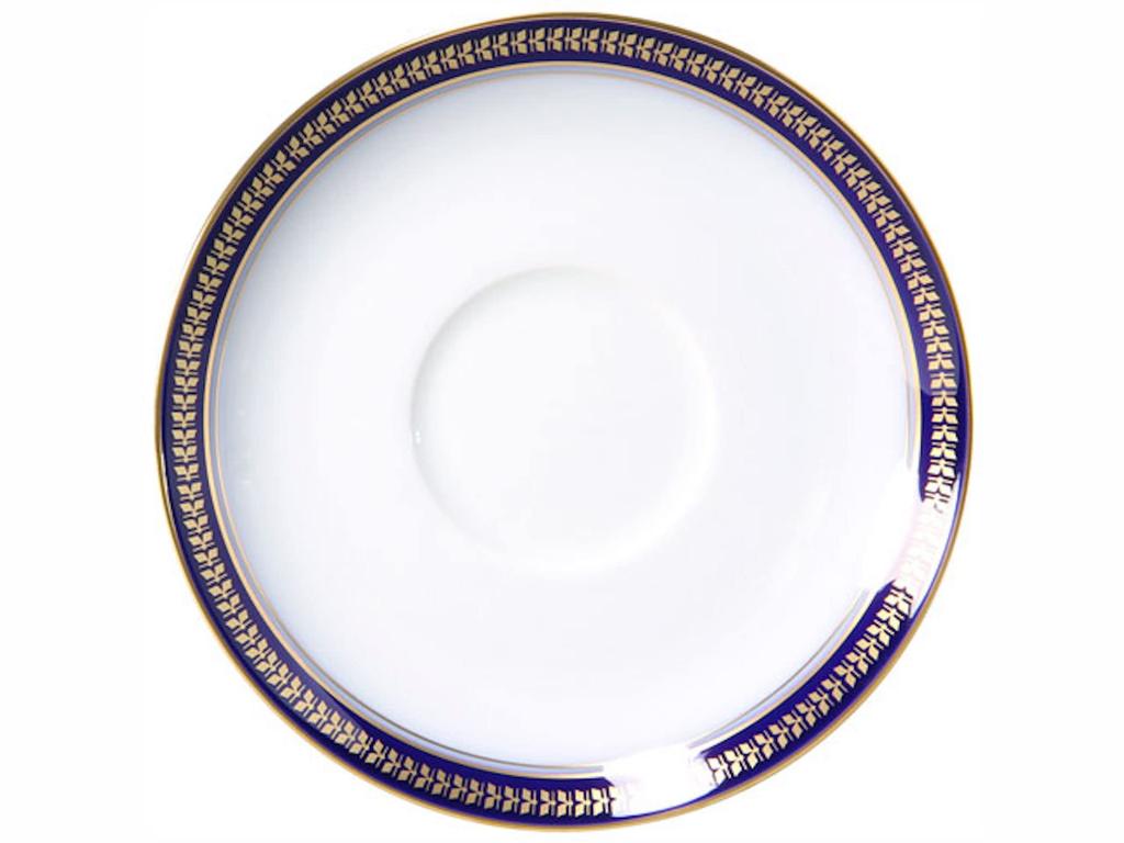 Okura Art Pottery Gold Wing (Ruri) Cup & Saucer, Coffee/Tea, Approx. 195cc, Made In Japan, 6c/9341