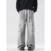 Mingge | Spring and Summer New Multi-pocket Tooling Jeans Men's American Retro Trendy Brand Loose Straight Trousers