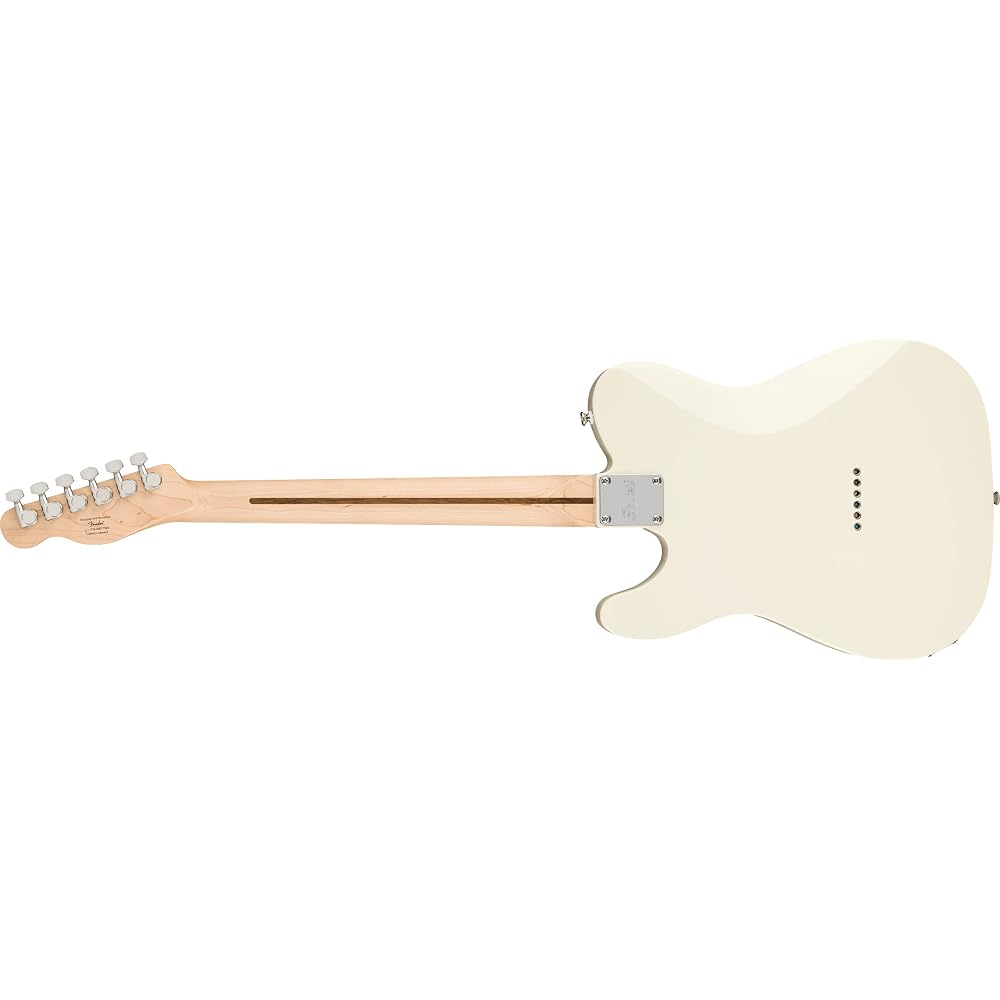 Squier by Fender Electric Guitar Affinity Series™ Telecaster®, Laurel Fingerboard, White Pickguar...