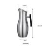 304 Stainless Steel Pot Cold Water Boiled Cup Pot Golden Gold Ice Cold Freeze Kettle BEER JAR Bar Fruit Juice Red Wine Divider