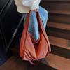 Japan Style Nyl Crossbody Bag Casual Large Capacity Tote Bag Lightweight Women Shoulder Bag Simple Handbag