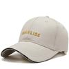 Letter Guanlide Embroidery Baseball Cap Outdoor Adjustable Sun Protection Hat