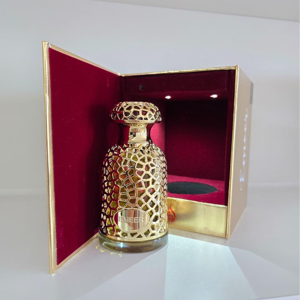 Lattafa Emeer Perfume Gift Set with LED Light, Middle Eastern Arabic Fragrance for Men & Women, Long Lasting Scent, Cross-Border Best Seller
