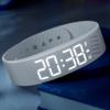 Fitness Alarm Clock Watch IP65 Waterproof Multifunctional USB Charging Digital Silent Vibration Wake-Up Sports Wristband