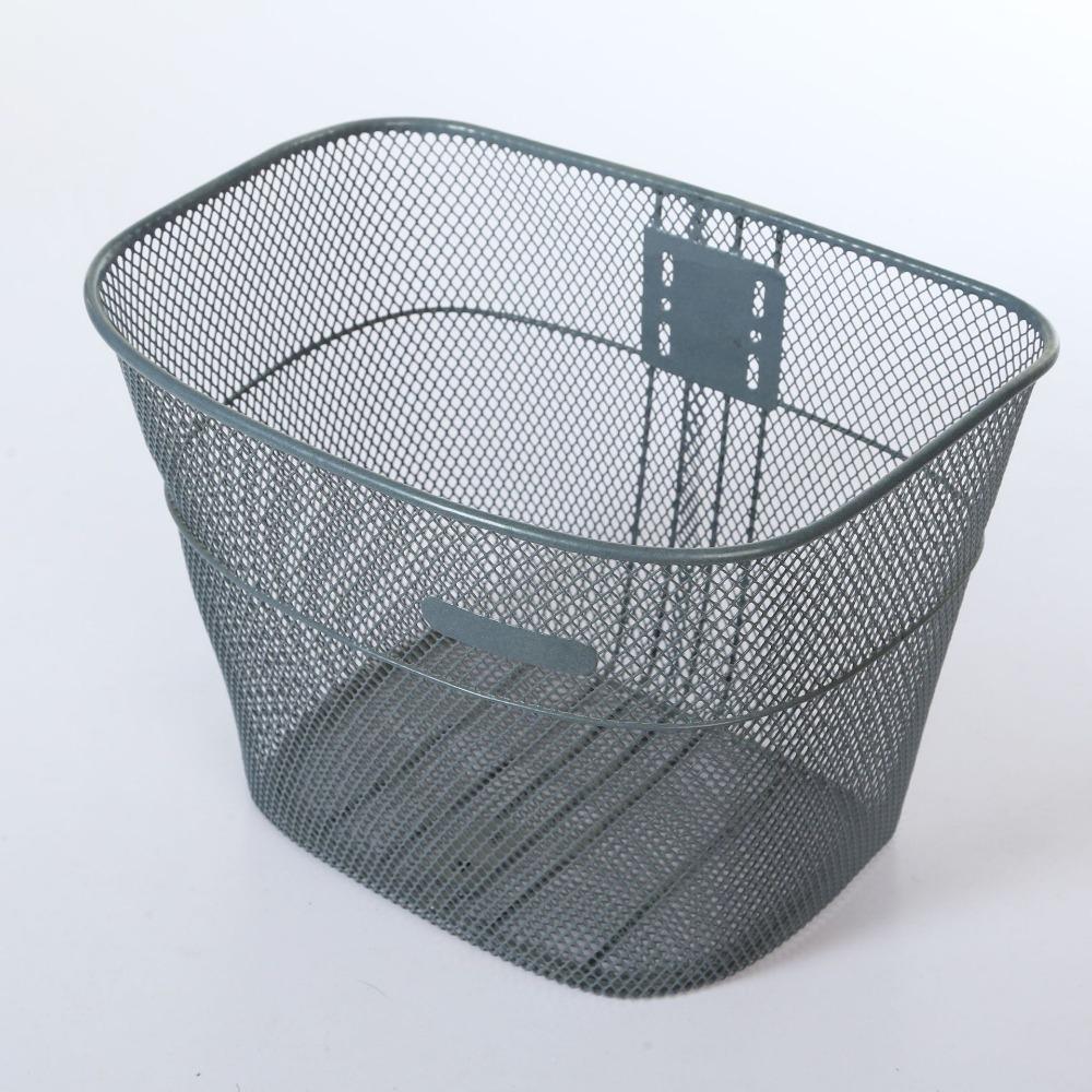 Metal Large Cart Basket Easy To Install Fixed Backpack New Bicycle Front Basket