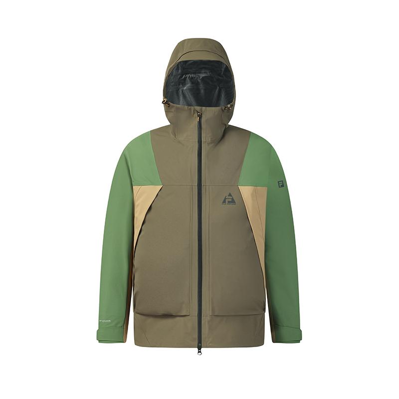 FILA Explore Minimalist Classic Retro Sports Hard Shell Casual Outdoor Comfortable Hooded Jacket Men jackets A11M617718F-DG