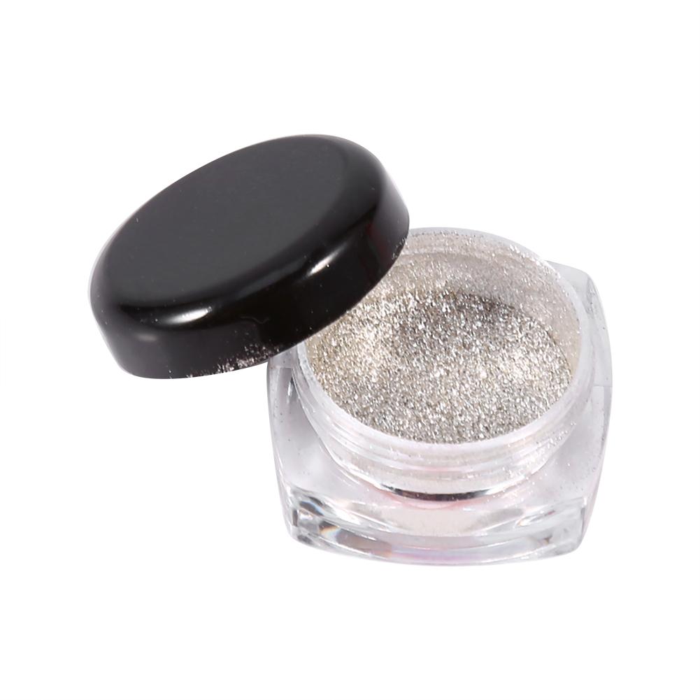 8g/Bottle Nail Art Glitter Magic Mirror Powder Chrome Shimmering Dust With Brush 12 Colors