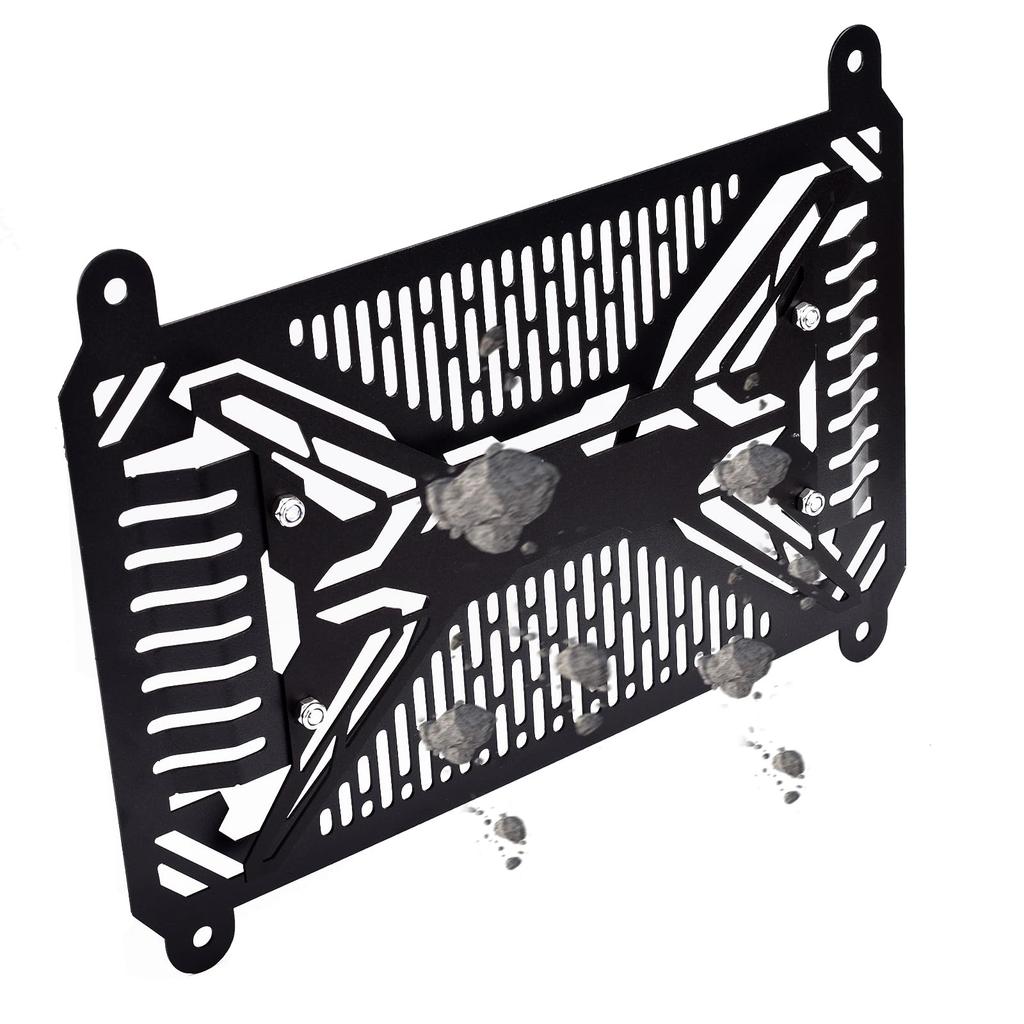 Radiator Core Guard for Kawasaki Ninja 400 Z400 (2018-2023), Ninja 250 Z250 (2019-2023), and Eliminator 400 (2023-2024). Motorcycle Radiator Parts (Bl