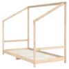 Kids Bed 90 X 190 Cm Solid Pine Wood