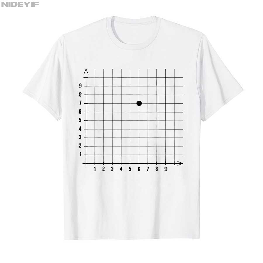 

Coordinate (6,7) Funny Math Teacher 67 Math Lover T-shirt For Men Women 100% Cotton T Shirts Short Sleeve Tops 1016-1 S