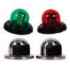 Edelstahl 12V LED Marine Boot Yacht Rot Grün Bogen Navigation Licht