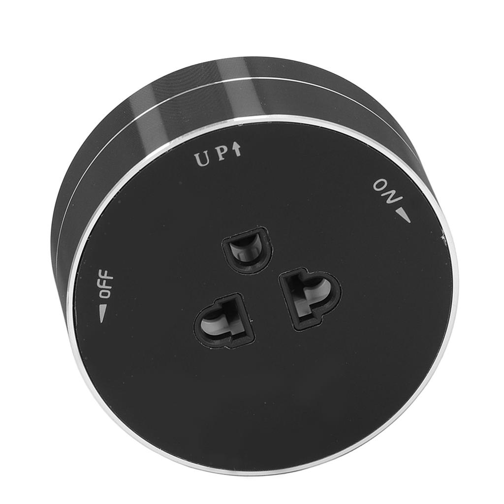 Gniazdo szynowe Adapter do wyjmowanego gniazda PC Uniwersalny 250 V Okrągły ze wskaźnikiem świetlnym do wtyczki US EU