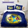 Club América  Pattern Bedding Quilt Set  Home Decoration  Gift (1 * duvet cover + 2 * pillowcase  without core)
