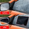 30x100cm Car Mirror Protective Film Anti Fog Film Anti Water Waterproof Film Clear Vision for Bathroom Mirror Universal DIY Size