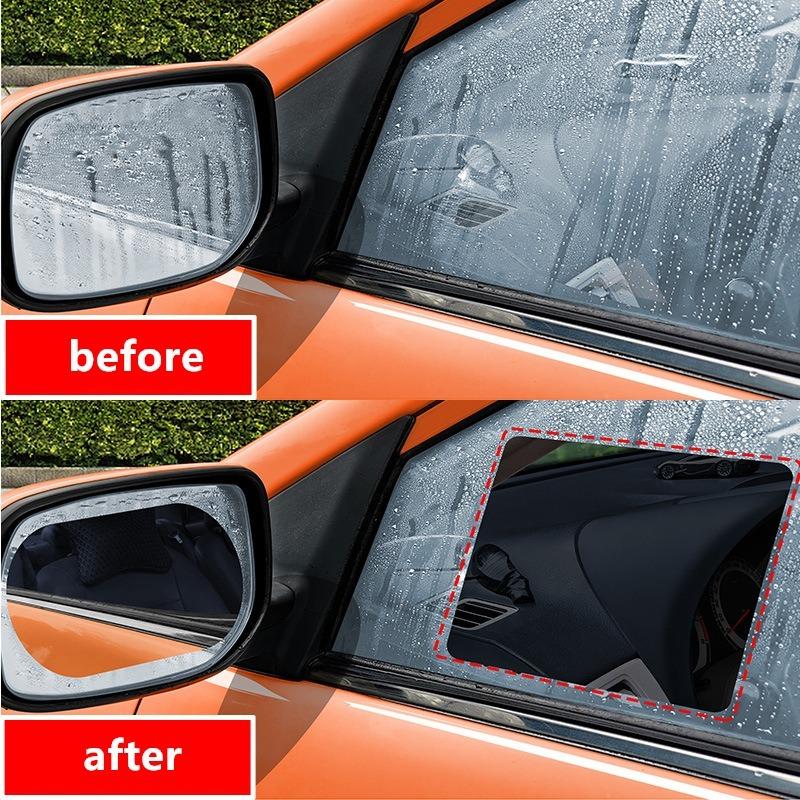 30x100cm Car Mirror Protective Film Anti Fog Film Anti Water Waterproof Film Clear Vision for Bathroom Mirror Universal DIY Size