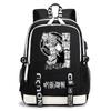 Jujutsu Kaisen Druck Schülerrucksack Lässiger Anime Tagesrucksack für Jungen Mädchen Schultasche Leicht