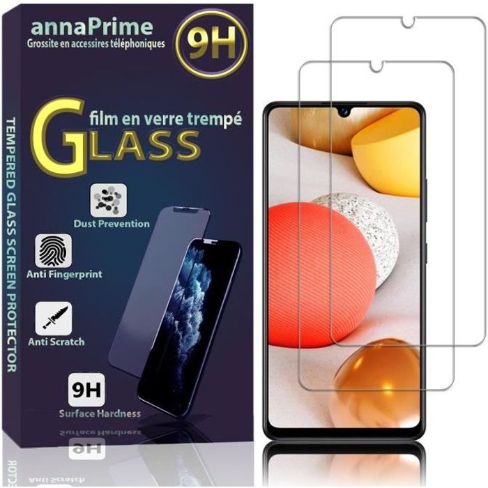 Film de protection - VCOMP - Samsung Galaxy M13 - Verre Trempé - Pack de 2 - Résistant aux rayures