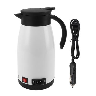 12V 24V Auto Wasserkocher Tragbar Schnell Erhitzend Edelstahl Auto Wasserkocher Kessel für Auto LKW