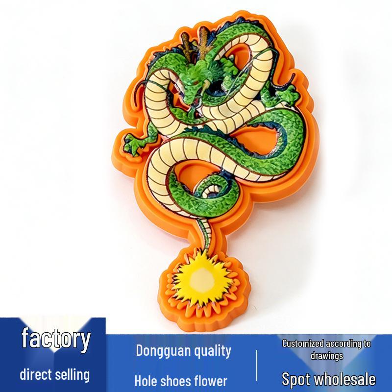 Anime Wukong Series PVC Shoe Flower Accessories & Buckles