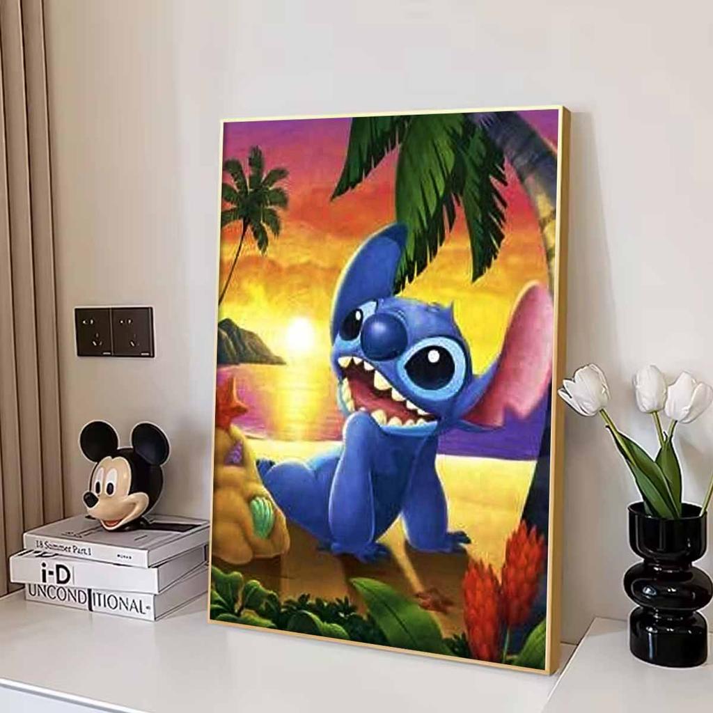 Full Round Diamond Painting Stitch on The Beach Art Rhinestone Picture Mosaic DIY 5D Cross Stitch Embroidery Home Decoration