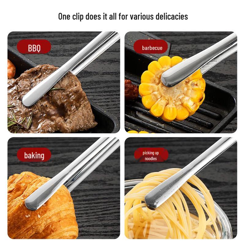 maxcook Lebensmittelzange aus Edelstahl