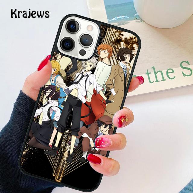 Husa de telefon moale Bungou Stray Dogs pentru iPhone 14 XR X XS Max 5S 6S 7 8 Plus SE 2020 11 12 13 Pro Max Mini Husa de telefon